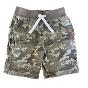 Baby Gap Boys Dinosaur Camo Cotton Shorts Size 2